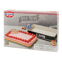 Forma-Tortownica Prostokątna 38 X 25 Cm Back-Trend - Dr. Oetker