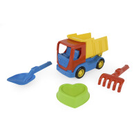 Wader Tech Truck Auto Budowlane Z Akcesoriami Do Piasku - Wader