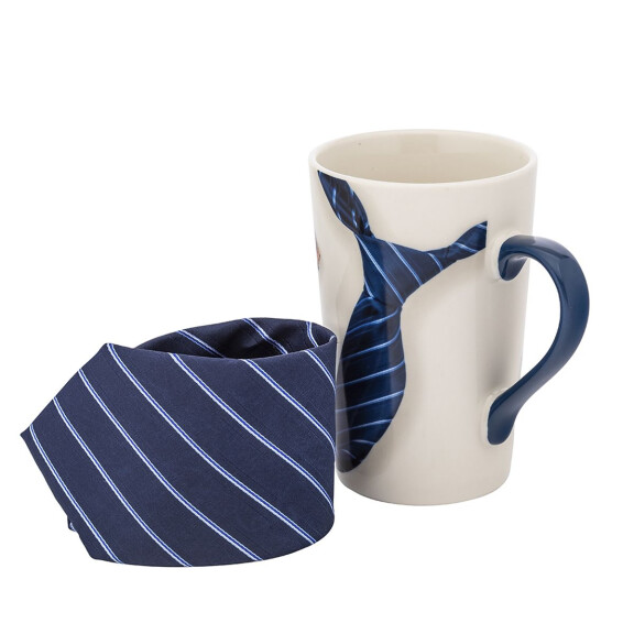 Zestaw Kubek Wysoki 430 Ml Z Krawatem Altom Design - ALTOM DESIGN