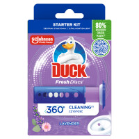 Duck Fresh Discs Lavender - Żelowy Krążek Do Toalety O Zapachu Lawendowym, Urządzenie 36Ml - Duck