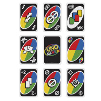 Karty Uno All Wild Towarzyska Gra Karciana Dla Dorosłych I Dzieci 7+ Hhl33 - Mattel Games