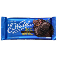 E. Wedel Czekolada Mocno Gorzka 80% 80G - Wedel