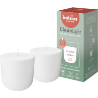 Bolsius Wkładka Do Świecy Zapachowej Cleanlight Cyprys I Ambra 2 Szt. - Bolsius