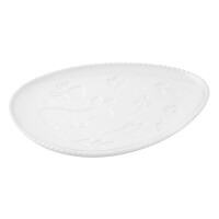 Naczynie Jajko Z Tłoczeniem 19X15X1,5 Cm Altom Design - ALTOM DESIGN
