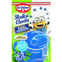 Dr.oetker Słodka Chwila Minionki Kisiel Smak Jagoda 29G - Dr. Oetker