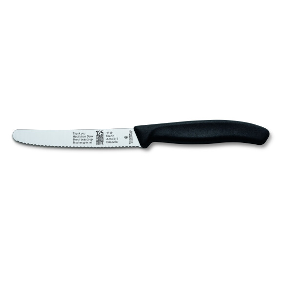 Nóż, Ostrze Ząbkowane,11 Cm, Czarny Victorinox - Victorinox