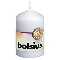 Bolsius Świeca Pieńkowa 80/48 Biała - Bolsius