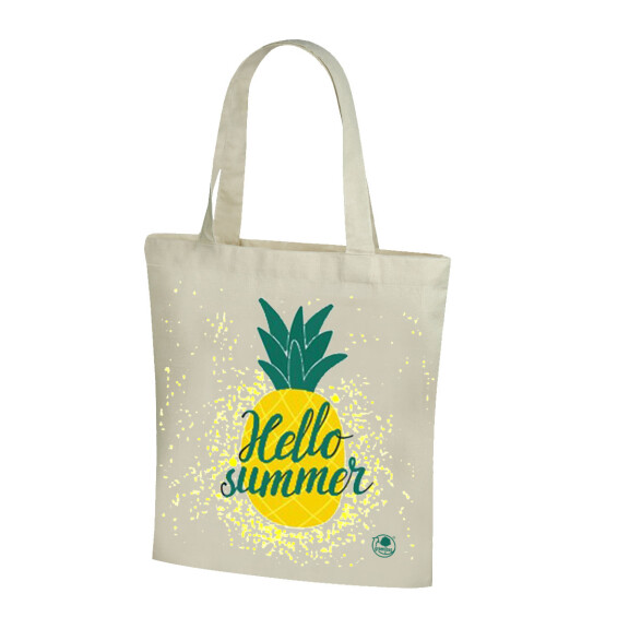 Greenbag Torba Wielokrotnego Użytku Z Bawełny Naturalnej 38X41X0,5 Cm Lato 2023 Mix - Greenbag