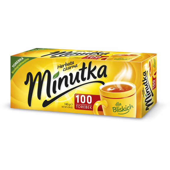 Minutka Czarna – 140G (100X1,4G) - Minutka