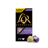L'or Espresso Lungo Profondo Kawa Mielona W Kapsułkach 10 Kapsułek 52G - L'or