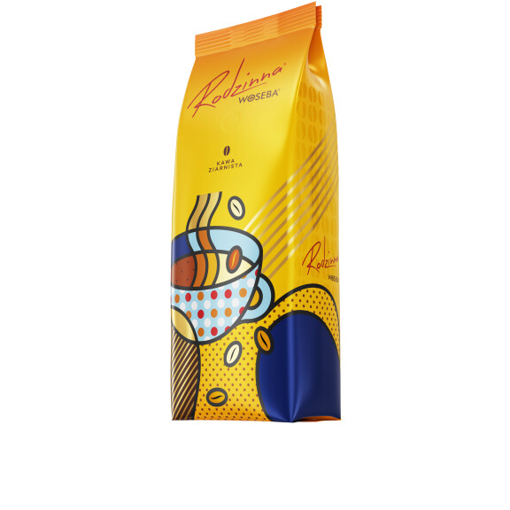 Woseba Rodzinna Kawa Palona Ziarnista 500 G - WOSEBA