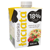 Śmietanka Uht Łaciata 18% 500 Ml - Łaciate