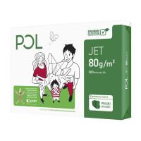 Papier Ksero Pol Jet A4 Klasa A 80G/M2 500 Arkuszy - POL