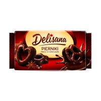 Delisana Pierniki Precle W Czekoladzie 400G - Delisana