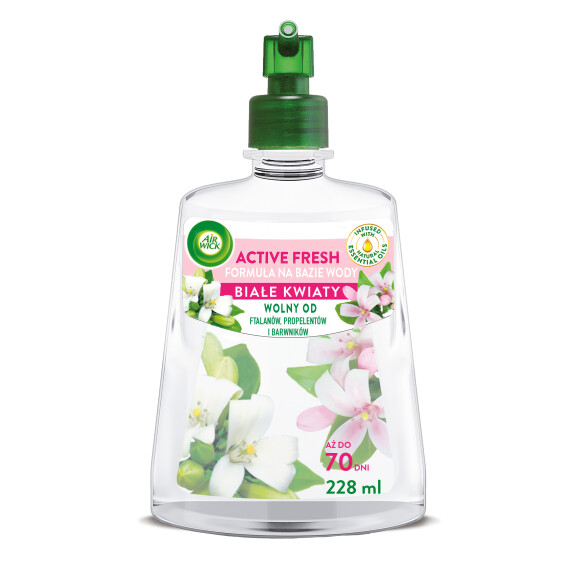 Air Wick Active Fresh Wkład Białe Kwiaty/ Jasmine Bouquet 228 Ml - Air Wick