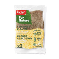Paclan For Nature Zmywak Celulozowy Z Fibrą Z Agawy I Butelek Pet 2 Szt - Paclan