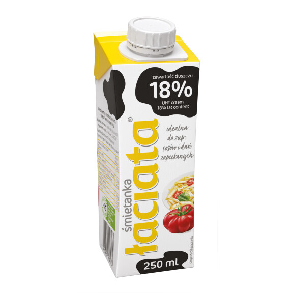 Śmietanka Łaciata Uht 18%, 250Ml - Łaciate