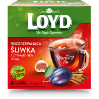 Loyd Herbatka Rozgrzewająca Śliwka & Cynamon (20 X 2G) - LOYD