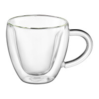 Komplet 2 Szklanek Termicznych Z Podwójną Ścianką Serce 150 Ml Mia Ambition - Ambition
