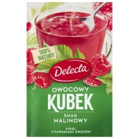 Owocowy Kubek Natura Kisiel Smak Malinowy 30G Delecta - Delecta