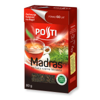 Posti Madras Liściasta Czarna 80 G - POSTI