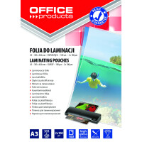 Folia Do Laminowania Office Products A3 2X100Mikr 100Szt Transparentna - OFFICE PRODUCTS
