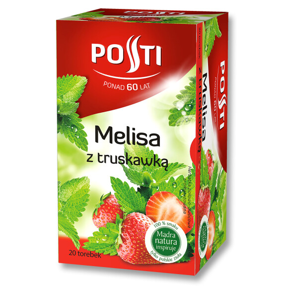 Posti Melisa Z Truskawką Ekspresowa Ziołowa 20X1,3G - POSTI