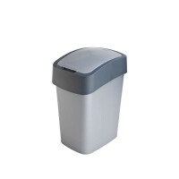 Kosz Na Śmieci 25L Flip - Bin Srebrny Curver - flip bin