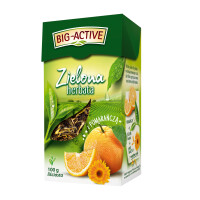 Big-Active - Herbata Zielona Z Pomarańczą 100G - Big Active