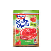 Dr. Oetker Słodka Chwila Kisiel Truskawkowy 30G - Dr. Oetker