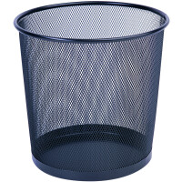 Kosz Na Śmieci Q-Connect Office Set Metalowy 12L Czarny - Q-CONNECT
