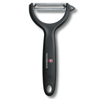 Obieraczka Uniwersalna, Ostrze Poziome Ząbkowane, Czarna Victorinox - Victorinox