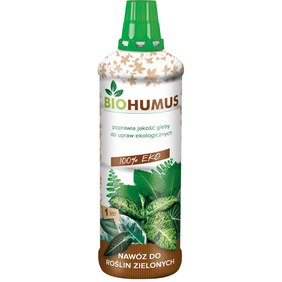 Biohumus Nawóz Do Roślin Zielonych 1 L - Agrecol - AGRECOL