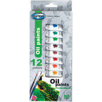 Farby Olejne W Tubce 12 Kolorów Po 12 Ml Centrum 83553 - CENTRUM