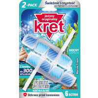 Kret Kostka Wc Fresh Power Marine Fresh 2X40G - Kret