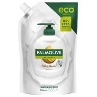 Palmolive Naturals Milk & Almond (Mleko I Migdał) Kremowe Mydło W Płynie Do Rąk 1 L Zapas - Palmolive
