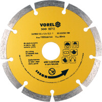 Vorel Tarcza Diamentowa 125 Mm Segmentowa - VOREL