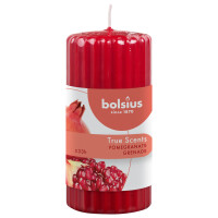 Bolsius Świeca Pieńkowa Zapachowa 120/58 True Scents Granat - Bolsius