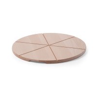 Deska Pod Pizzę Drewniana - Śr. 350 Mm, Dzielona Na 6 Hendi - HENDI