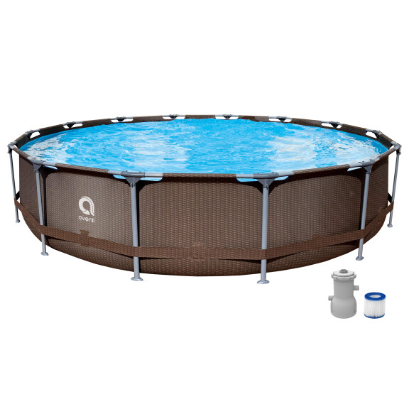 Basen Okrągły 4,27X0,84M "Rattan" Ze Stelażem I Filtrem 2006 L/H Avenli - Avenli