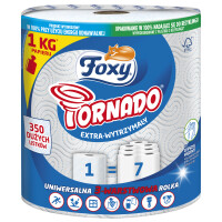 Ręcznik Foxy Tornado 1 Rolka (350 Listków) - Foxy