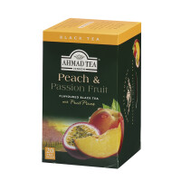 Peach&Passion Fruit Ahmad Tea 20 Torebek Aluminiowych - AHMAD TEA