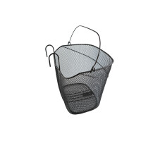 Kosz Rowerowy Metalowy Przedni Z Uchwytem Do Transportu - Bottari