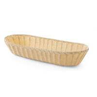 Koszyk Z Polirattanu - Owalny Długi 375X150X75Mm Hendi - HENDI