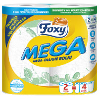 Ręcznik Kuchenny Foxy Mega 2 Rolki (2 Warstwy) - Foxy