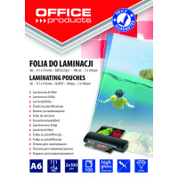Folia Do Laminowania Office Products A6 2X100Mikr 100Szt Transparentna - OFFICE PRODUCTS