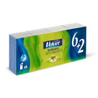 Chusteczki Higieniczne Velvet Balsam Ekstrakt Szt. 6+2 - VELVET