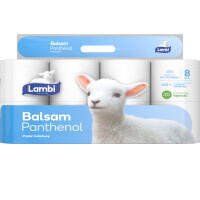 Papier Toaletowy Lambi Balsam Panthenol 3 Warstwy 8X150 Pefc - LAMBI