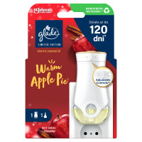 Glade® Electric Scented Oil - Warm Apple Pie, Elektryczny Odświeżacz Powietrza 20Ml - Glade