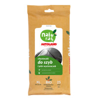 Natural Chusteczki Do Szyb 25Szt. - NATURAL